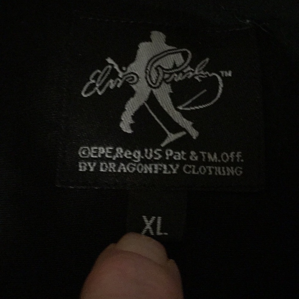 ELVIS HARD ROCK CAFE CLEVELAND BOWLING SHIRT XL - Picture 6 of 8